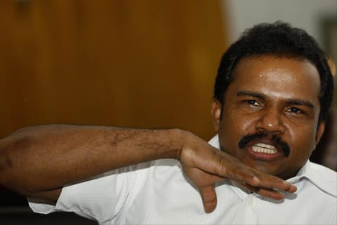Vinayagamoorthy Muralitharan, better known as Karuna Amman