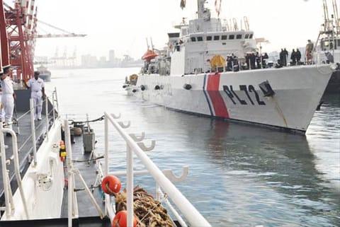 BCGS Tajuddin will be berthed in Chennai till February 17