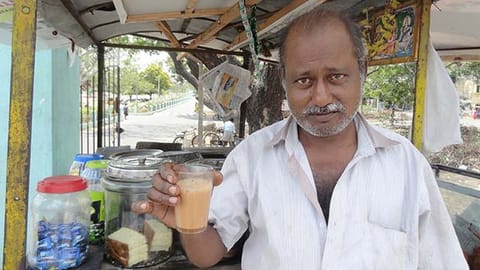 Malaisamy, 53, Tea shop owner