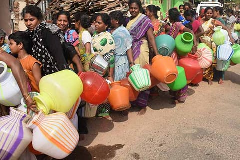 Piped drinking water to be suspended