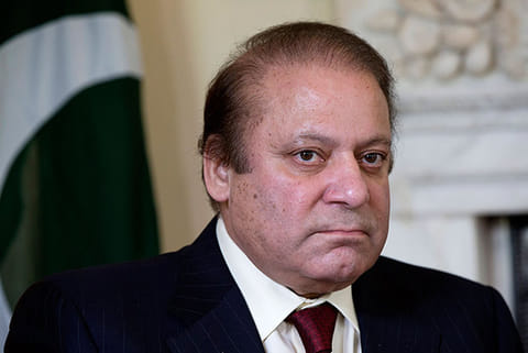 Pakistan Prime Minster Nawaz Sharif