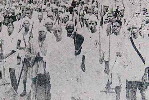 Vedaranyam salt march (Image Courtesy: Wikipedia)