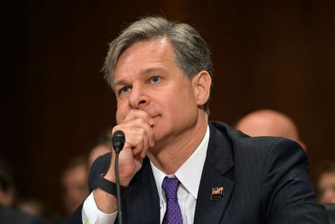 US Senate confirms Christopher Wray as new FBI director.