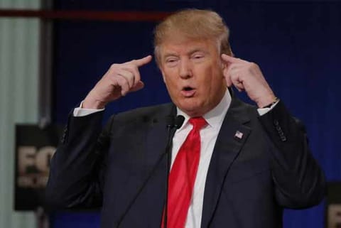 US President Donald Trump