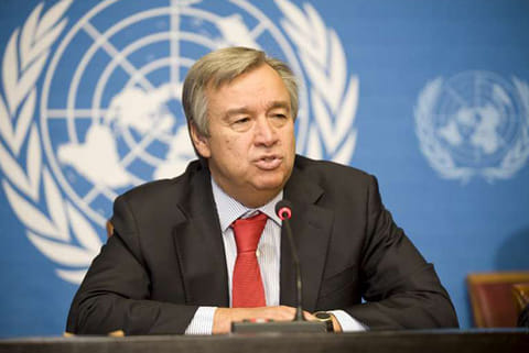 UN chief Antonio Guterres