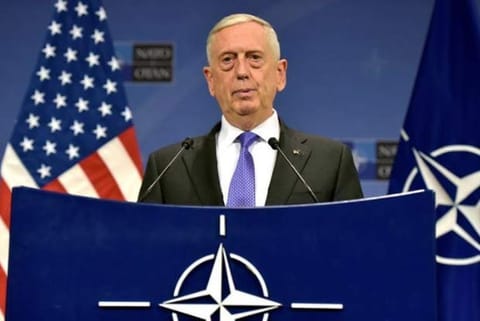 US Defense Secretary Jim Mattis
