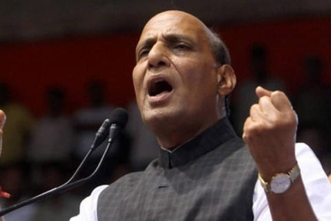 Home minister Rajnath Singh