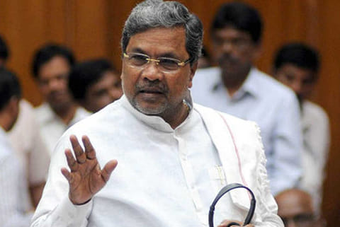 Karnataka Chief Minister Siddaramaiah