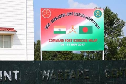 Indo-Bangladesh joint military exercise begins in Meghalaya
