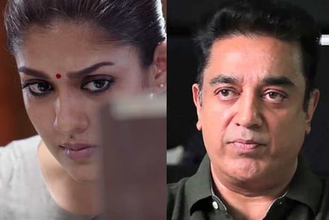 (Left: Nayanthara in Arram, Right: Kamal Haasan