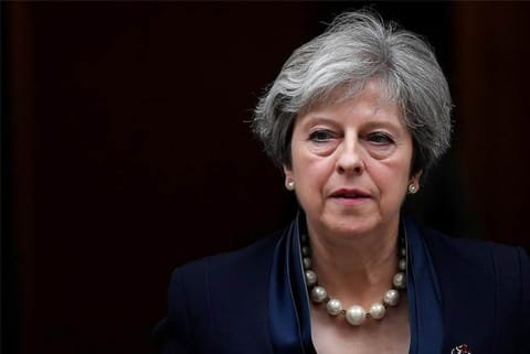 Britain's Prime Minister Theresa May