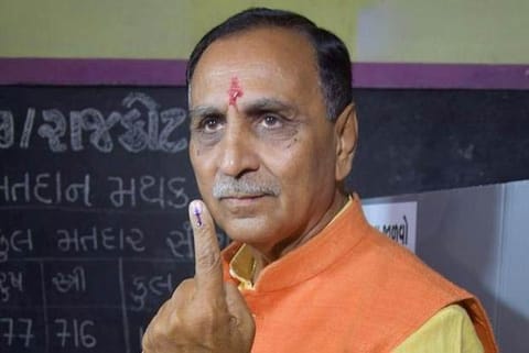 Chief Minister Vijay Rupani wins from Rajkot West