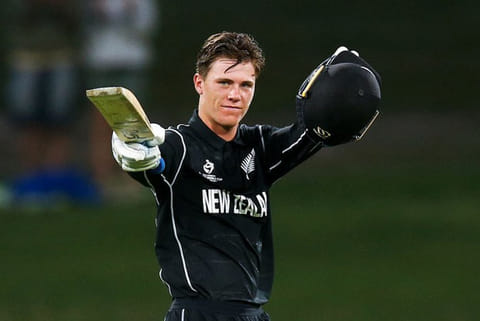 Finn Allen (Image source: Twitter/Cricket World Cup)