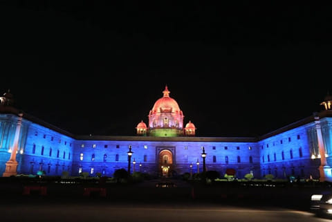 North and South Block of Rashtrapati Bhawan
