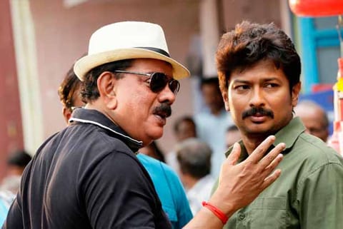 A still during the film Nimir
