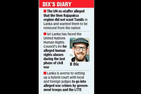 Sri Lanka tried to wipe out Tamils via civil war: UN ex-staff