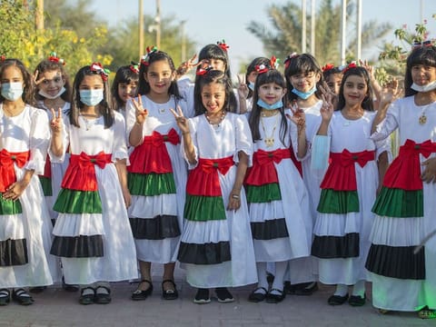 School students celebrates UAE national day in Sharjah