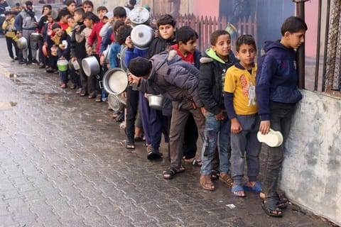 The Palestinians in Gaza are facing acute hunger and desperation with no end in sight to Israeli bombardment.