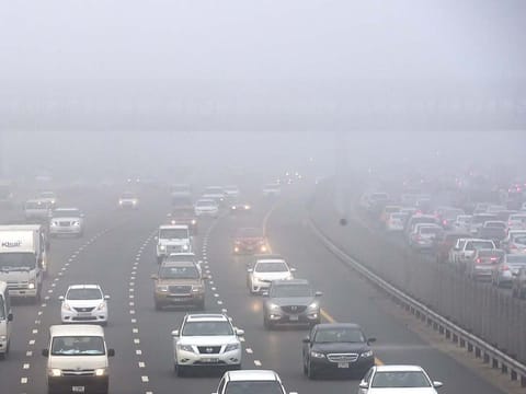 Avoid changing lanes unless absolutely necessary. Erratic lane changes can be highly dangerous in foggy conditions.