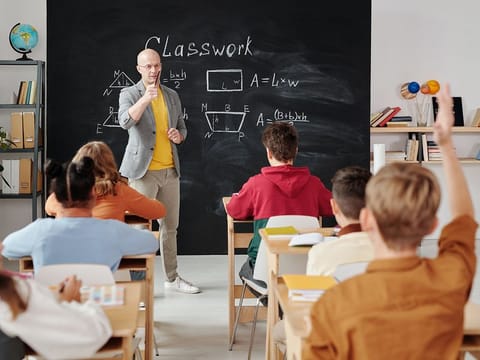 When pupils love the teacher and the teaching style, they invariably fall in love with the subject too.