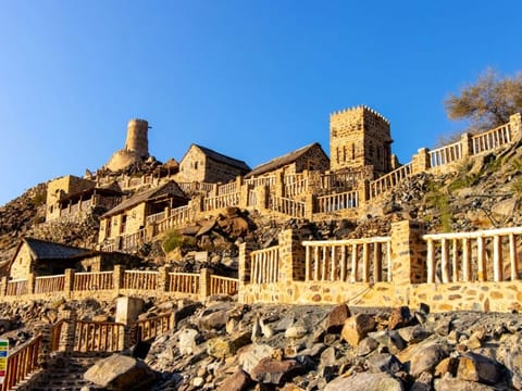Najd Al Maqsar Heritage Village in Khor Fakkan, Sharjah, a must-visit tourist attraction. A 300-year-old fortress in Khor Fakkan is often referred to as one of the UAE's hidden gems.