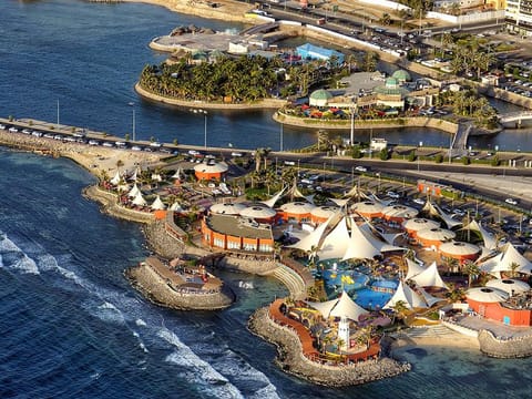 Jeddah lies on the coast of the Red Sea in western Saudi Arabia and is the Kingdom’s second largest city, as well as a major commercial centre.