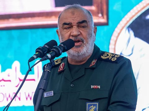 File photo of Hossein Salami, Chief of Staff of Iran's Islamic Revolutionary Guard Corps (IRGC)