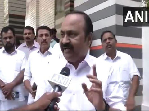 Congress leader V. D. Satheesan makes a point. With the Nilambur election win, he sure has delivered a big statement.
