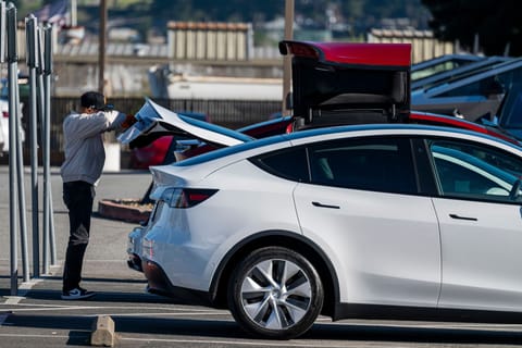 The numbers are another disappointing milestone for Tesla, whose annual global sales dropped for the first time in over a decade.
