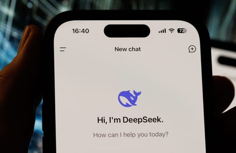 OpenAI, DeepSeek And ChatGPT Artificial Intelligence Illustrations