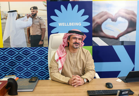 Meshari Al Bannai, Chief People Officer of Dubai Airports.