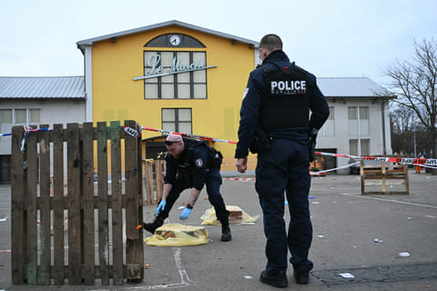 A man who went on a stabbing rampage in France was on a terrorism watchlist and subject to deportation orders, according to authorities.