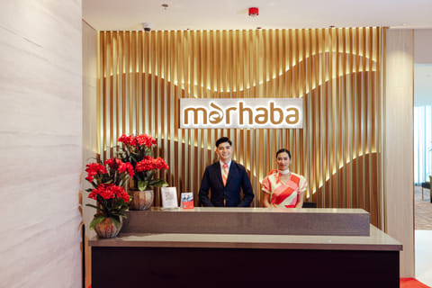 marhaba operates in 18 airport lounges in seven countries.