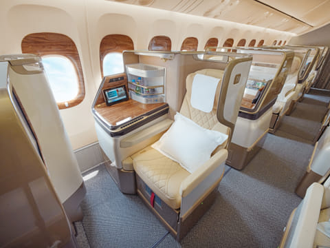 Emirates is going through a major retrofit program, with some of the aircraft already being put into service on high frequency sectors.