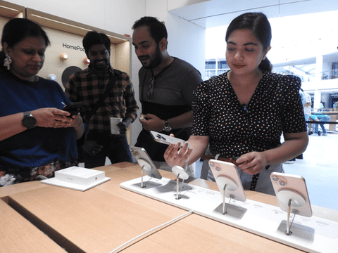 Apple and Samsung alone accounted for around 94% of India’s smartphone exports in 2024.