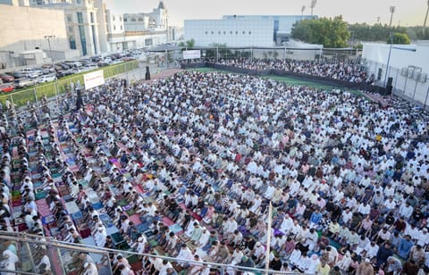 Watch: Eid Al Fitr 2025 in UAE turns special for Indian expats from Kerala at Ajman Eidgah