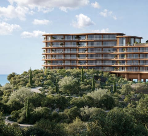 There are only 29 units in the super-luxury residential complex.