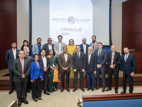 Zulekha Hospital and Oracle Team