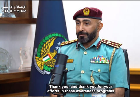 Colonel Dr. Saeed Mohammed Al Dhahouri. Director of Service Development at the Ministry of Interior