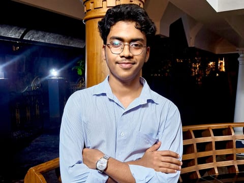 Mohammed Mursil checked his results from his home in his native village in Kerala’s Thrissur district.