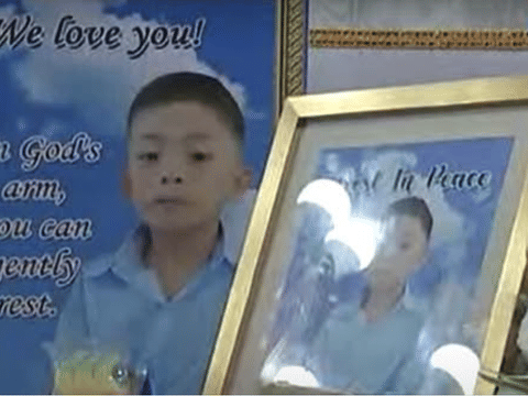 The 10-year-old Filipino boy who reportedly died after a botched circumcision by a fake doctor in Tondo, Manila.