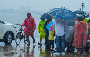 This year’s early onset is only the second time in over a decade the rains have reached the mainland before June 1.