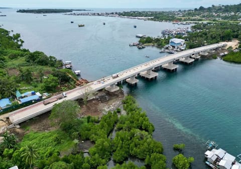 Island hopping: The Nalil-Sikkiat Bridge No. 1 linking two islands in Tawi-Tawi, the Philippines' southern-most province is nearly complete, expected to open in July.