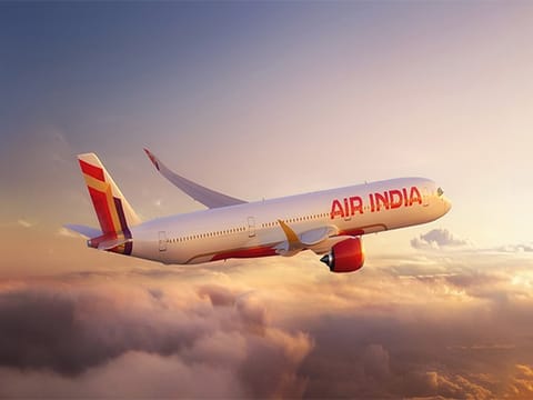 An Air India aircraft.