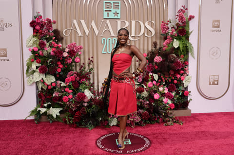 Doechii attends the 2025 BET Awards at Peacock Theater on June 09, 2025 in Los Angeles, California.