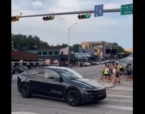 A Tesla Model Y used as a "robotaxi" on public roads in Austin, Texas, for the first time. Tesla has moved beyond promises and lab demos to real-world deployment of fully driverless rides using autonomous vehicles (AVs).