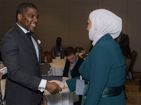 St Kitts and Nevis: Middle Eastern attendees explore Investor Nexus Zone at IGS 2025
