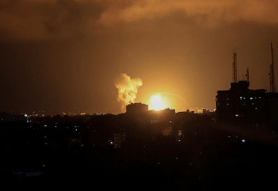 Major explosion heard in Tehran, the capital of Iran.
