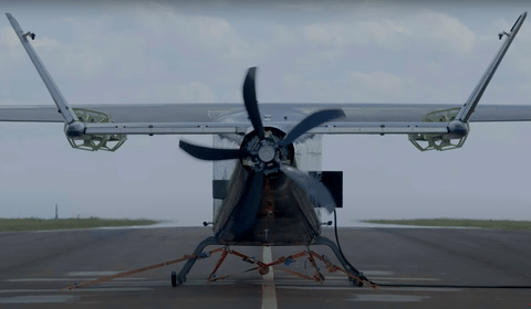 Screengrab of the Eve air taxi, or electric vertical take-off and landing (eVTOL) aircraft, undergoing tests in Brazil. Embraer-owned Eve has announced the sale of 50 flying vehicles to Revo in $250-million deal at thhe ongoing Paris Air Show.