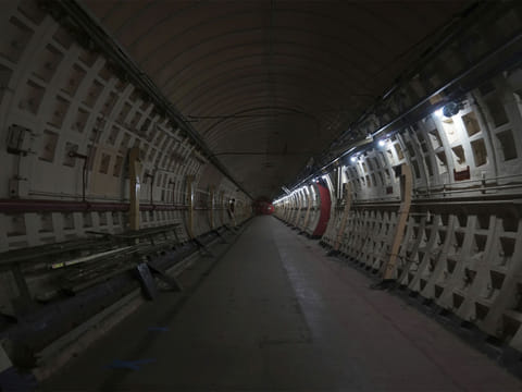 The tunnels lie directly below London Underground’s Central Line in the city’s Holborn area. Work to dig them began in secret in 1940, when Britain feared invasion by Nazi Germany.